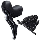 Shimano 105 st-r7025+br-r7070 2-speed disc brake front