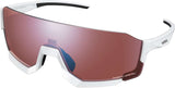 Shimano aerolite 2 hc white - sports glasses