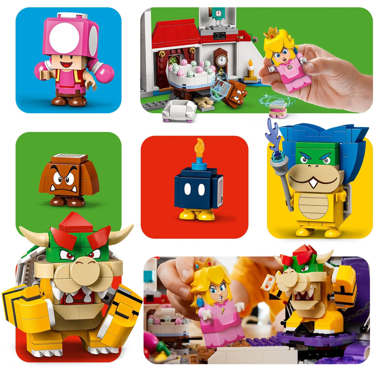 LEGO LEGO Super Mario 71408 Leathnú Chaisleán Peach