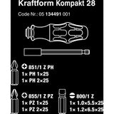 Wera Kraftform Kompakt 28 with case