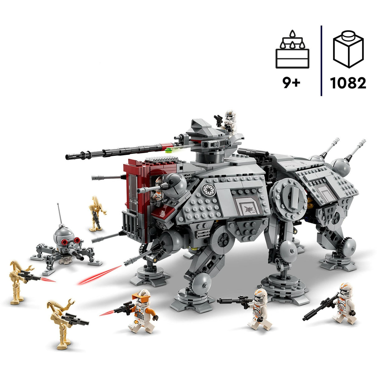 Chodítko Lego star wars 75337 at-te