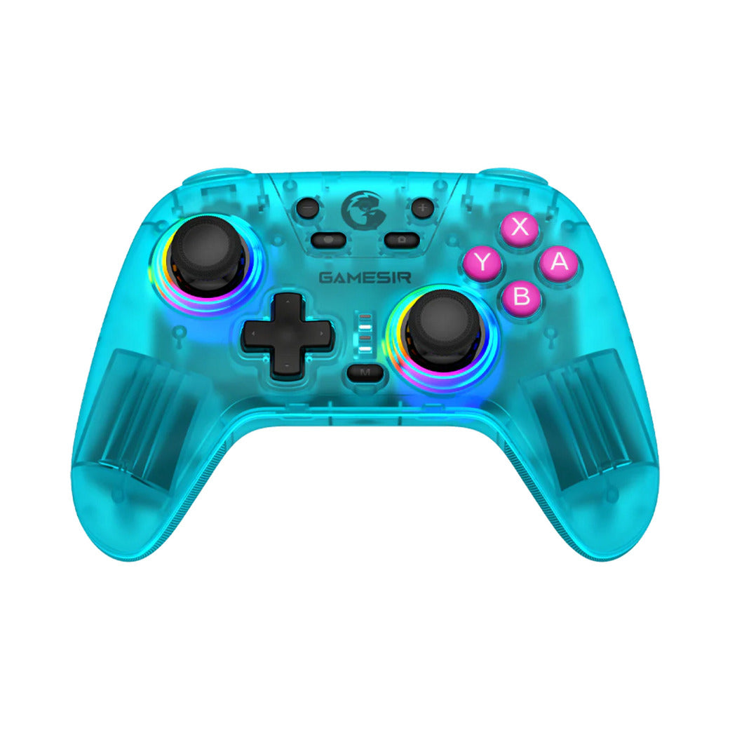 Gamesir Nova HD Rumble NS Controller (Teal, PC, Steam, Android, iOS, Switch, Bluetooth 2.4 GHz USB)