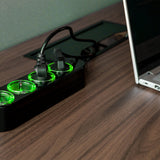 Shelly Power Strip Gen4 Power Strip (Black, Wi-Fi, Bluetooth, Zigbee)