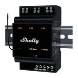 Shelly Qubino Wave Pro 3 Relay (black, Z-Wave)