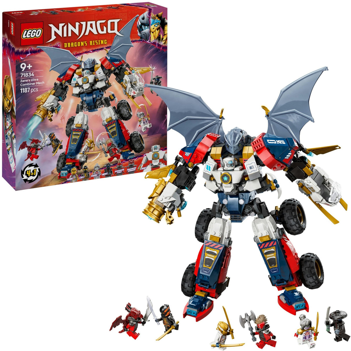 Lego ninjago 71834 Zane's ultra combo mech
