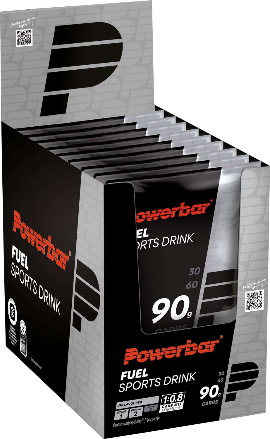Powerbar black line fuel 90 sports drink 10x94g