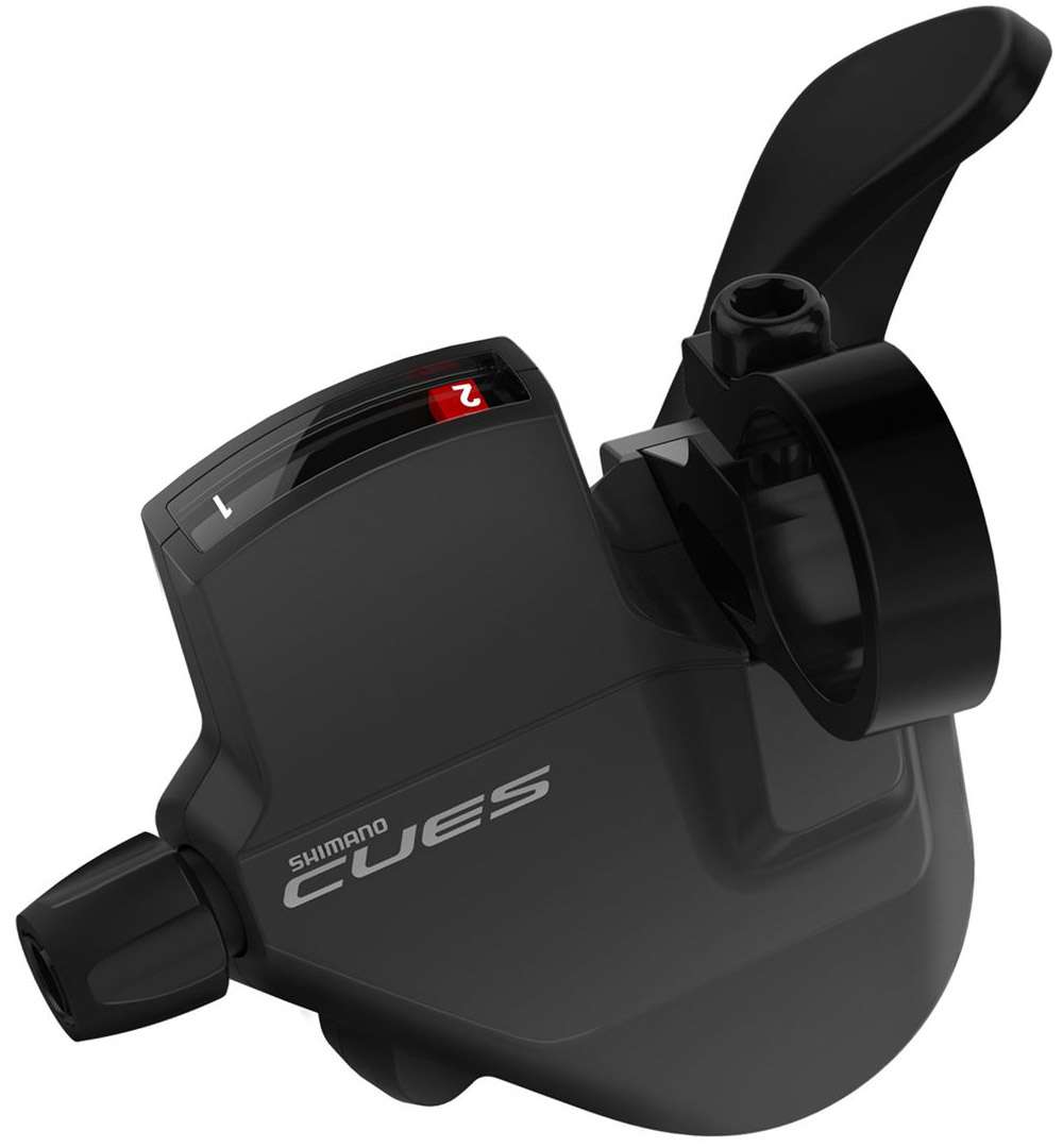 Shimano cues sl-u4000 2-speed shift lever left with optical gear display