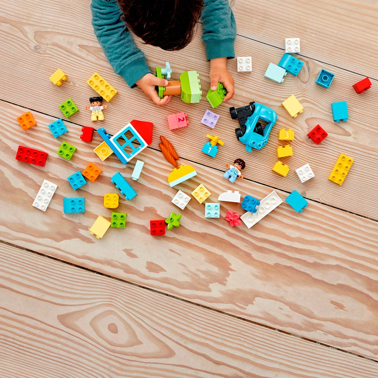 Lego Duplo 10913 tárolódoboz építőkockákkal