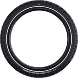 Schwalbe smart sam cargo - kablet - addix e - super forsvar - 20x2,35 - sort + refleks