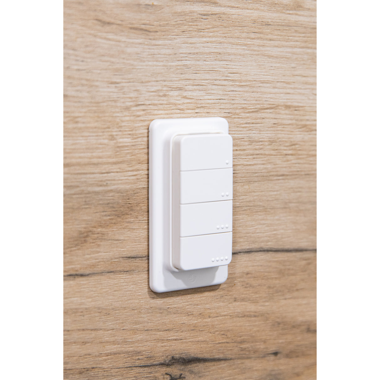 Shelly Blu RC Button 4 ZB remote control (white, Bluetooth 5 (LE), Zigbee)