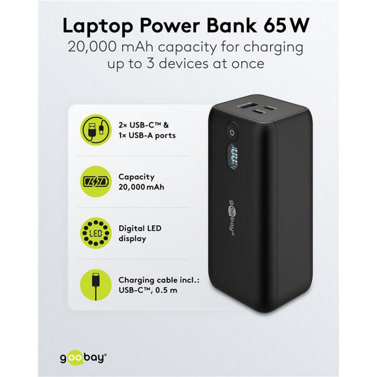 Goobay power bank (black)