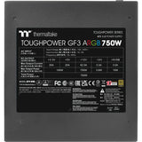Thermaltake toughpower gf3 argb gen 5 eu modulaire 750 watt voeding (zwart, 4x pcie)