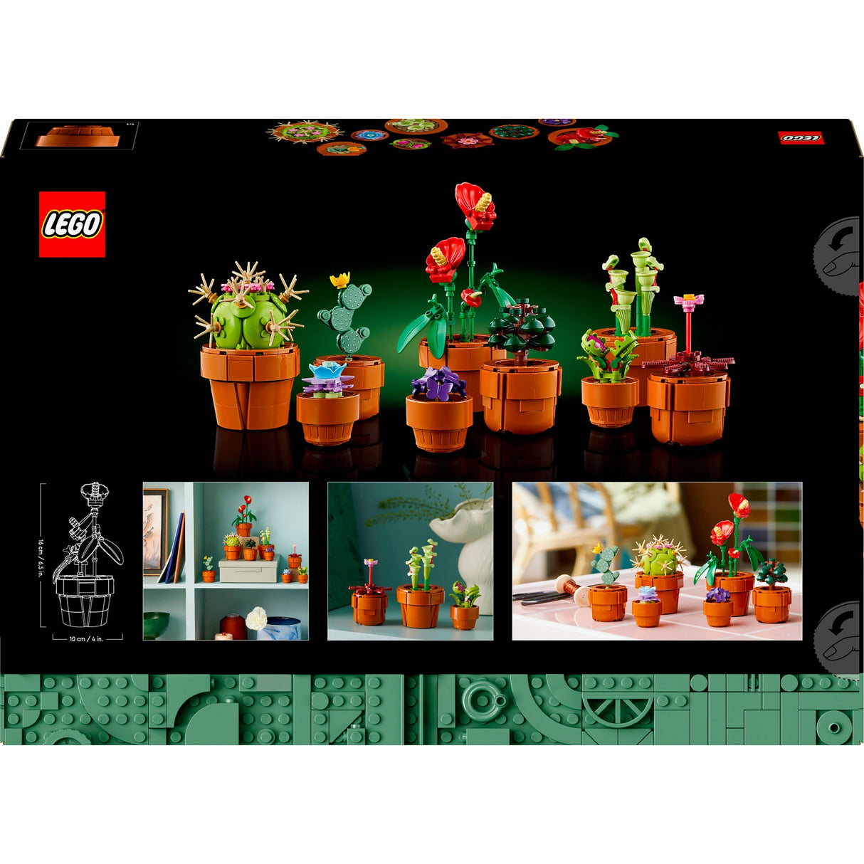 Lego icons 10329 minikasvia