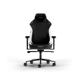 Dxracer craft xl black white epu leather gamestoel (zwart wit)