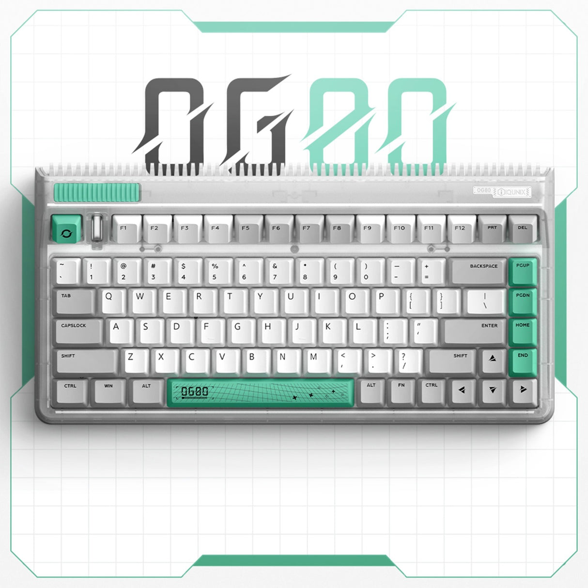 Iqunix OG80 Wormhole Wireless Mechanical Keyboard