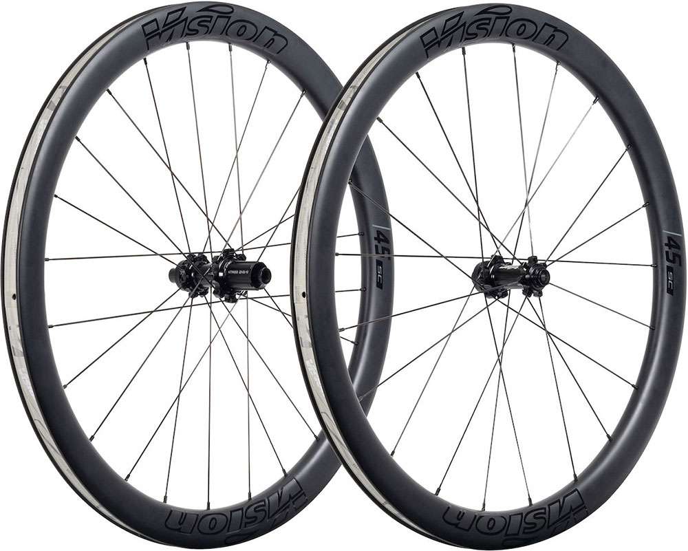 Vision sc 45 disc tlr carbon wheelset