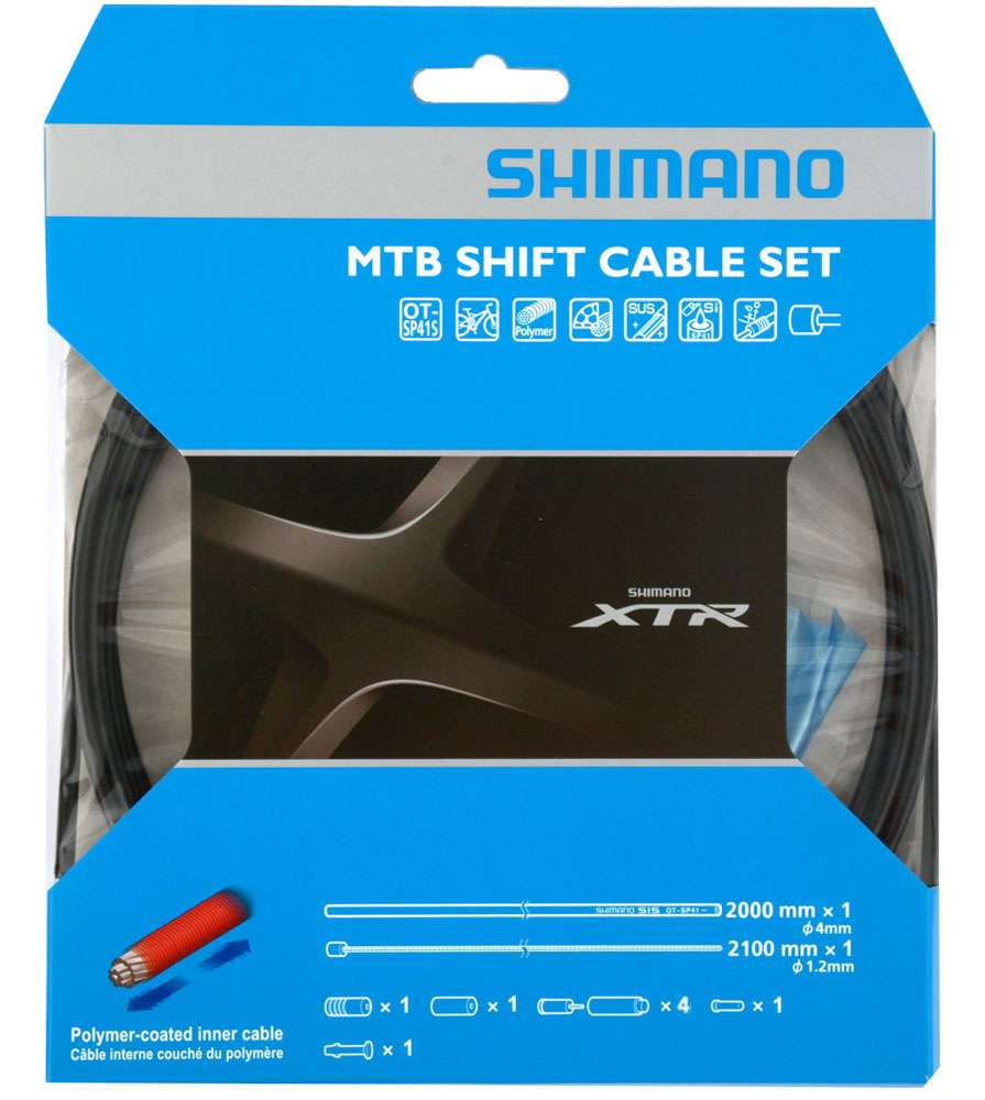 Shimano xtr ot-sp41 1-speed polymer shift cable set