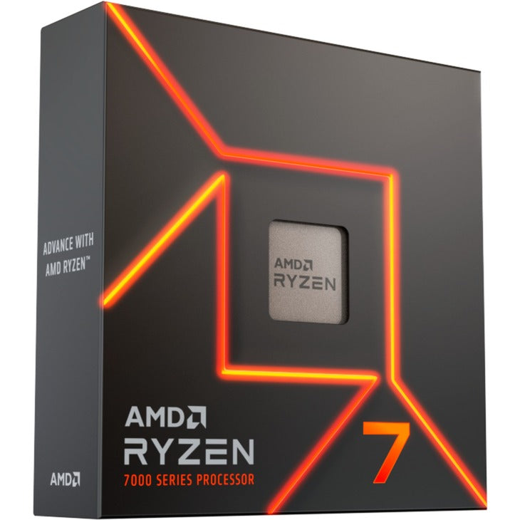 AMD Ryzen 7 7700X, 4.5 GHz (5.4 GHz Turbo Boost) Socket AM5 Processor (unlocked, boxed)