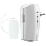 Klikk klikk ACDB-8000BC Plug-in Wireless Doorbell Set med Sender