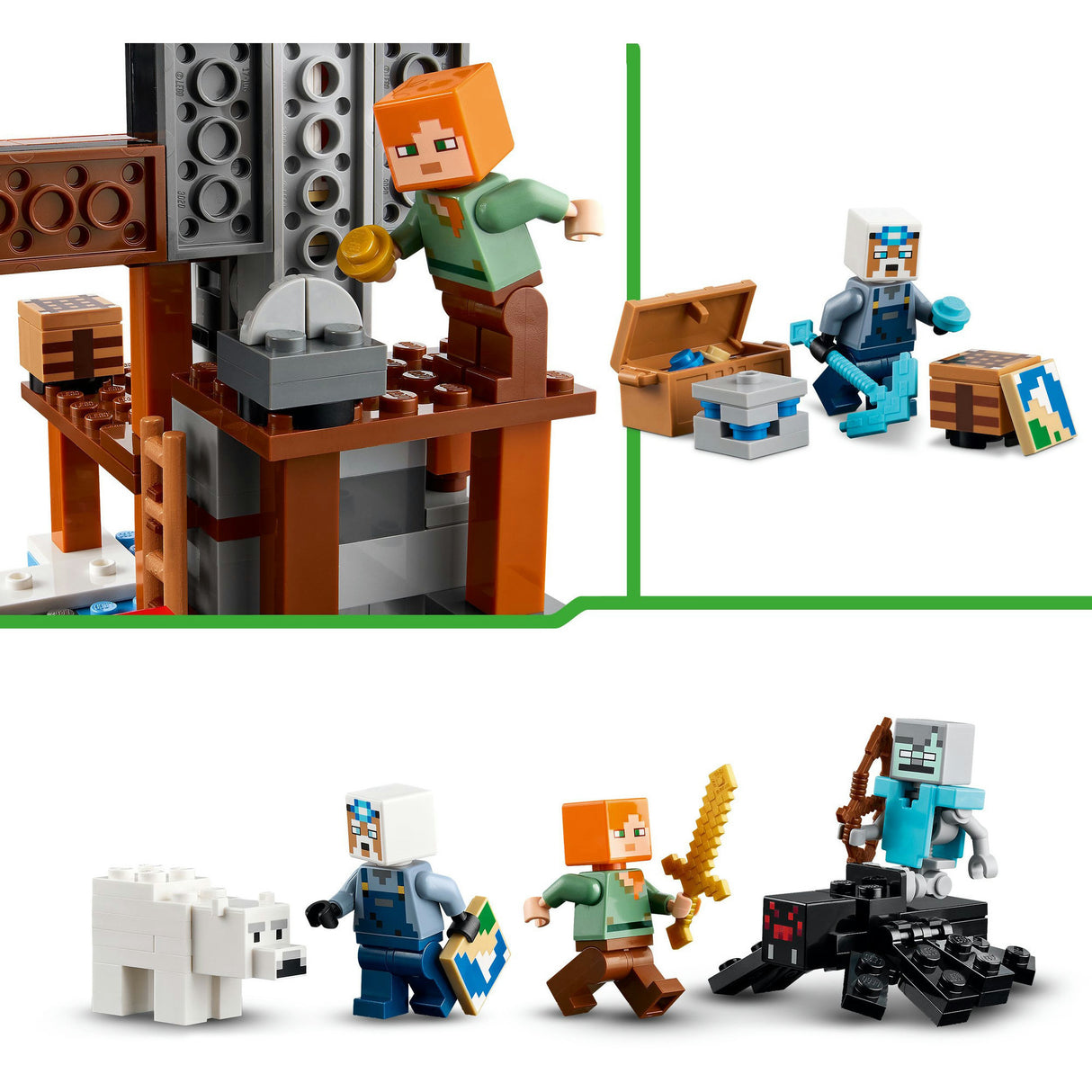 Lego minecraft 21277 hakkeminen