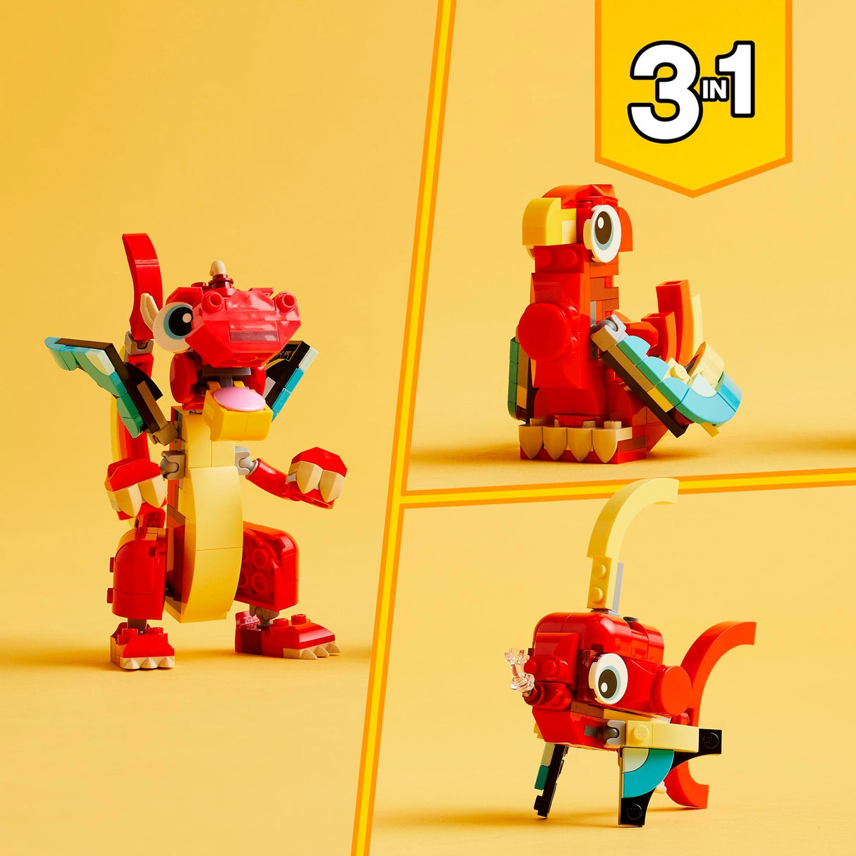LEGO LEGO Creator 31145 Red Drache