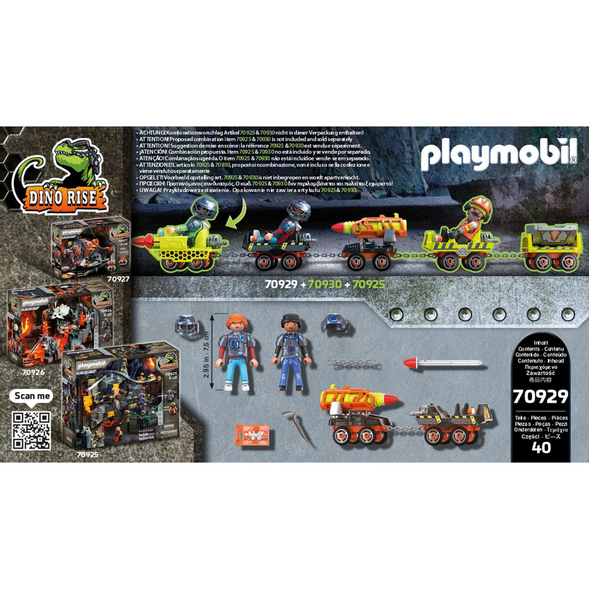 „Playmobil Rise Mine Kart 70929“