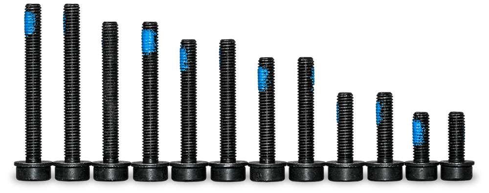 Magura flatmount screw set for rear wheel