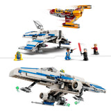 E-Wingus vs. Shin Hati's Starfighter Spaceship Set