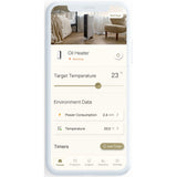 Mill jemný vzduch wifi olejový radiátor oil2000wifi3 black