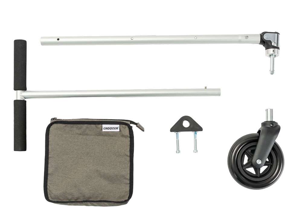 Croozer handcart set for cargo bicycle trailer