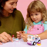 Cairde lego 42675 carr seachadta císte unicorn