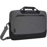 Targus Cypress 15.6” Briefcase with EcoSmart Laptop Bag (Grey)