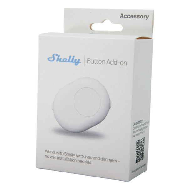 Shelly Button add-on switch (white)