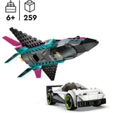Lego City Jet vs. Car 6 Construction Toy