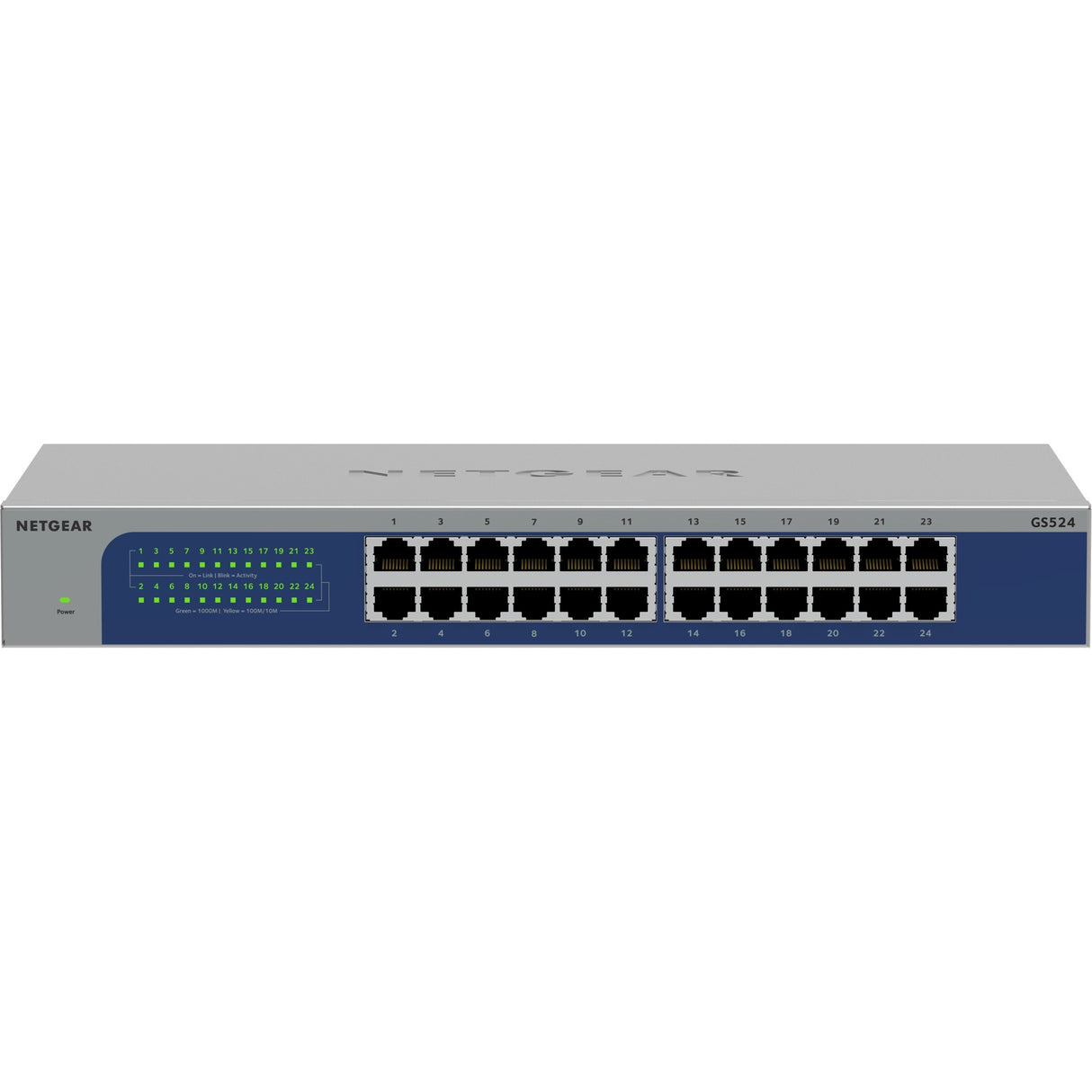 Netgear gs524 24-Port Gigabit Ethernet onmanéiert Schalter