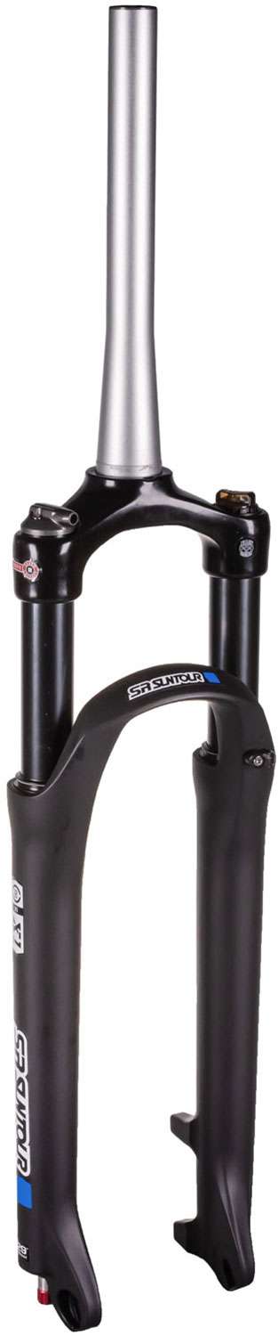 Suntour sf22 x1 coil rlr 29 120mm disc tapered suspension fork remote