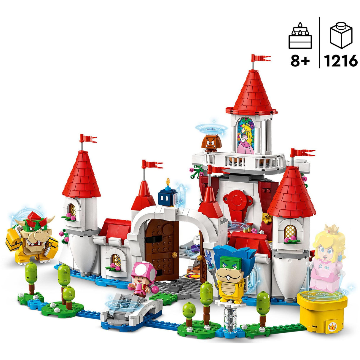 Lego Super Mario – Erweiterungsset: Bauspielzeug „Peach' Castle“ (71408)
