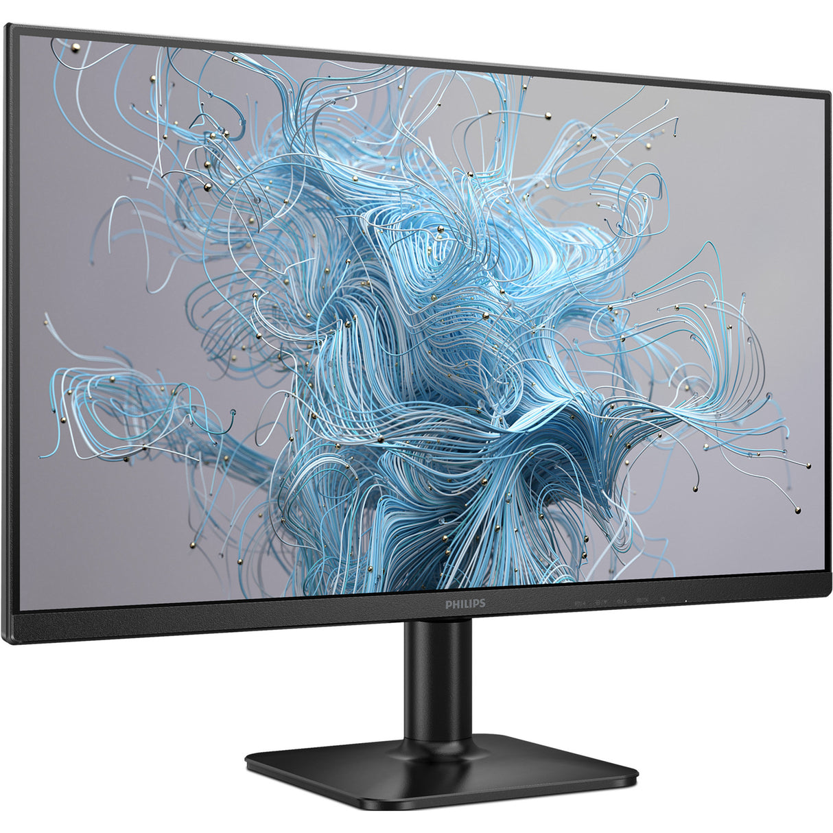 Monatóir Philips 24e2n1100lb 23.8 (dubh, hdmi, vga)