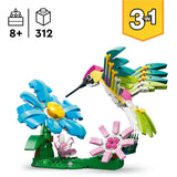 Lego creator 31384 wild animals: colorful hummingbird
