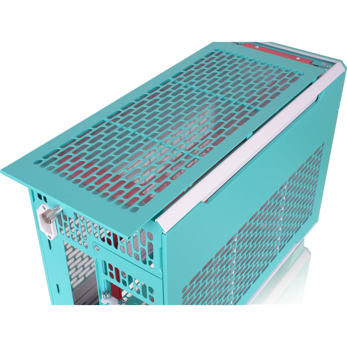 Thermaltake TR100 Mint Strawberry Mini Tower Case (Mint Berry | 2x USB-A | 1x USB-C)