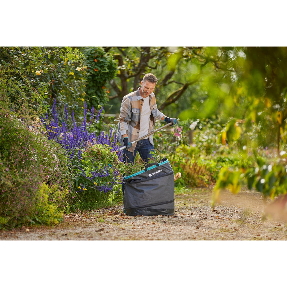 Gardena Garden Waste Pocket Pop-up Rectangular, Size L