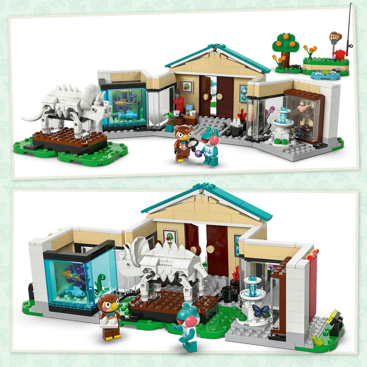Lego animal crossing 77056 blathers museum samling
