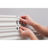 Stanley track wall - connector, 4 stuks koppeling