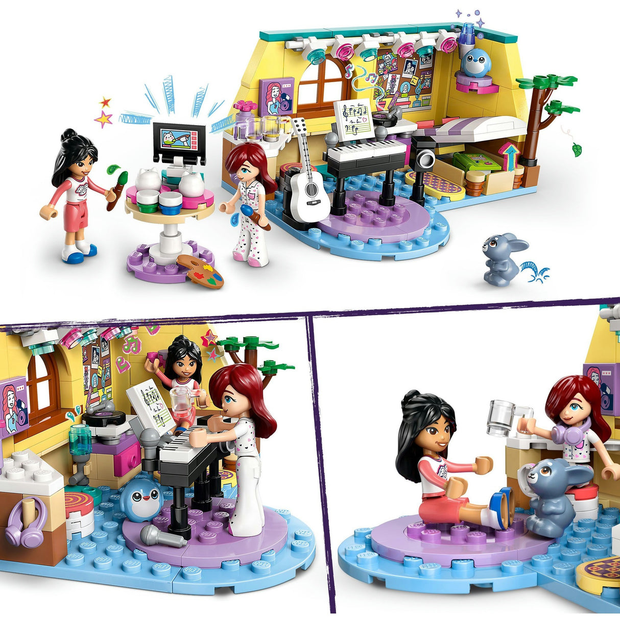 Lego friends 42647 paisleys værelse