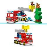 Lego Duplo 10473 hasičské auto s hadicou a hasičom