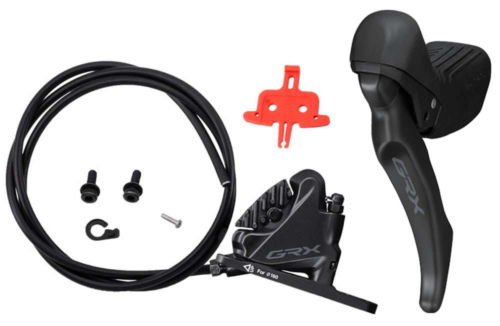 Shimano grx bl-rx610-l+br-rx400 disc brake front