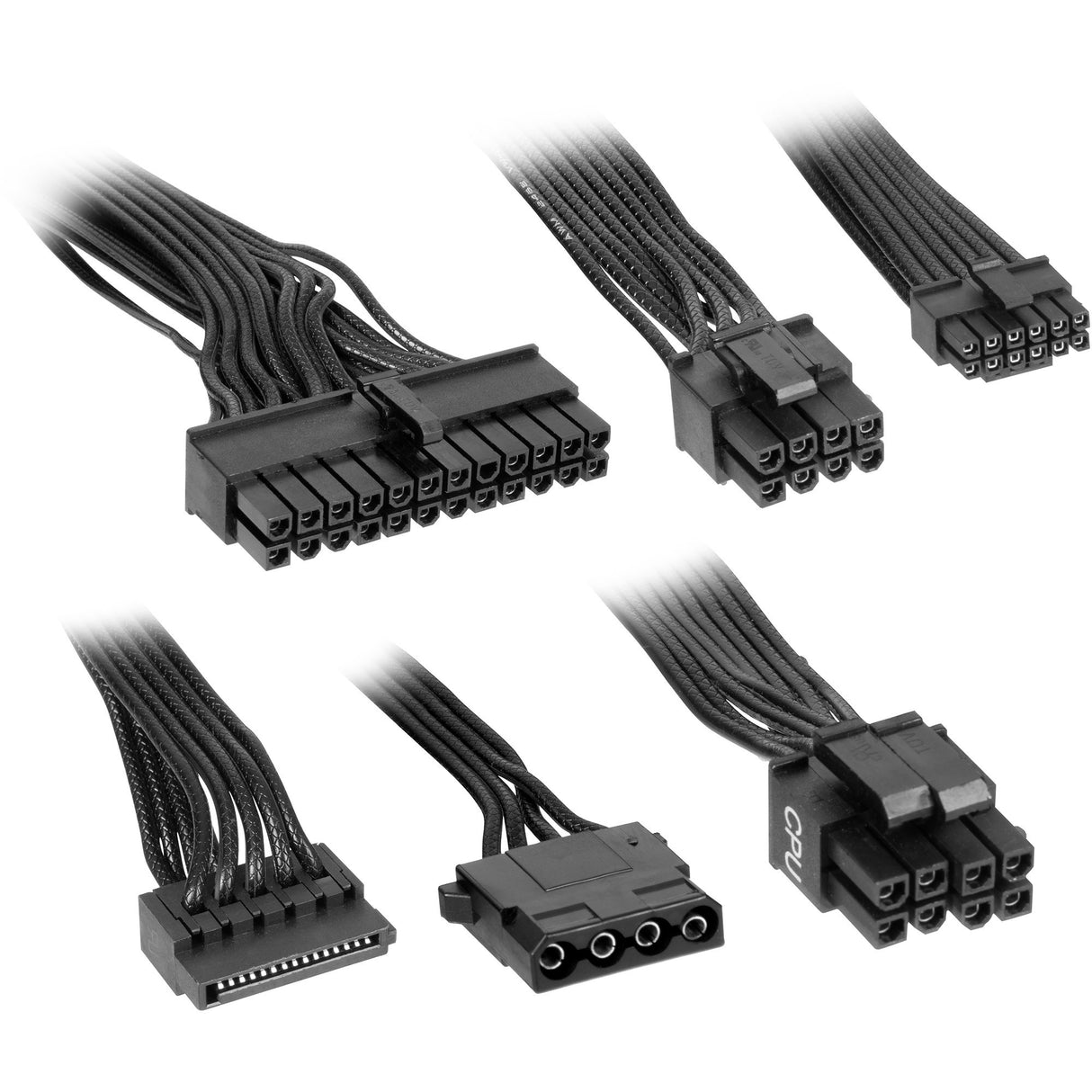 Fonte de alimentação Sharkoon rebel p15 de 850 watts (preta, 1x 12v-2x6, 4x pcie)