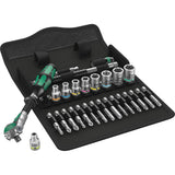 Wera 8100 SA 6 Zyklop Speed Ratchet Set 1/4" Tool Set (28-piece)