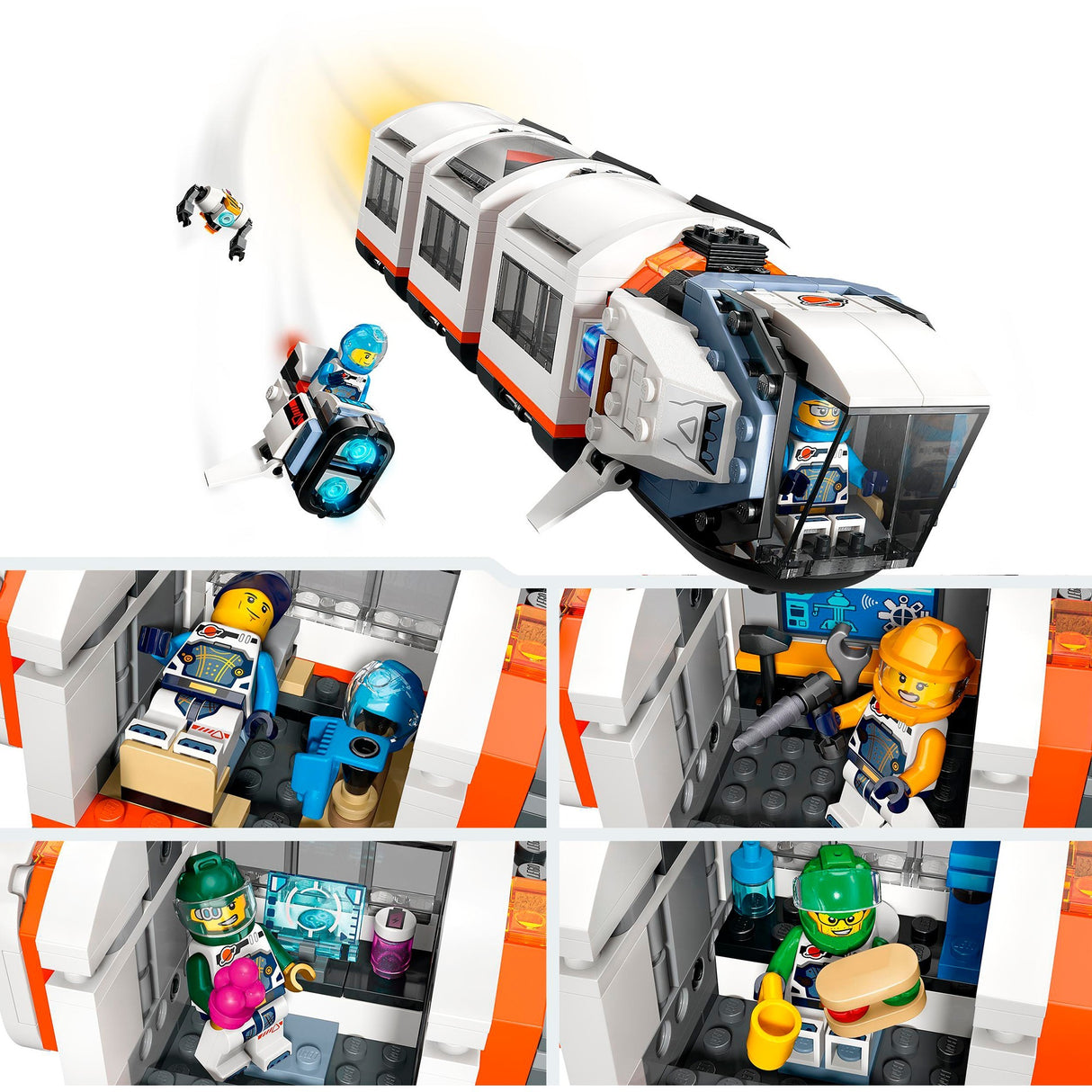 LEGO LEGO CITY 60433 Modulær rumstation