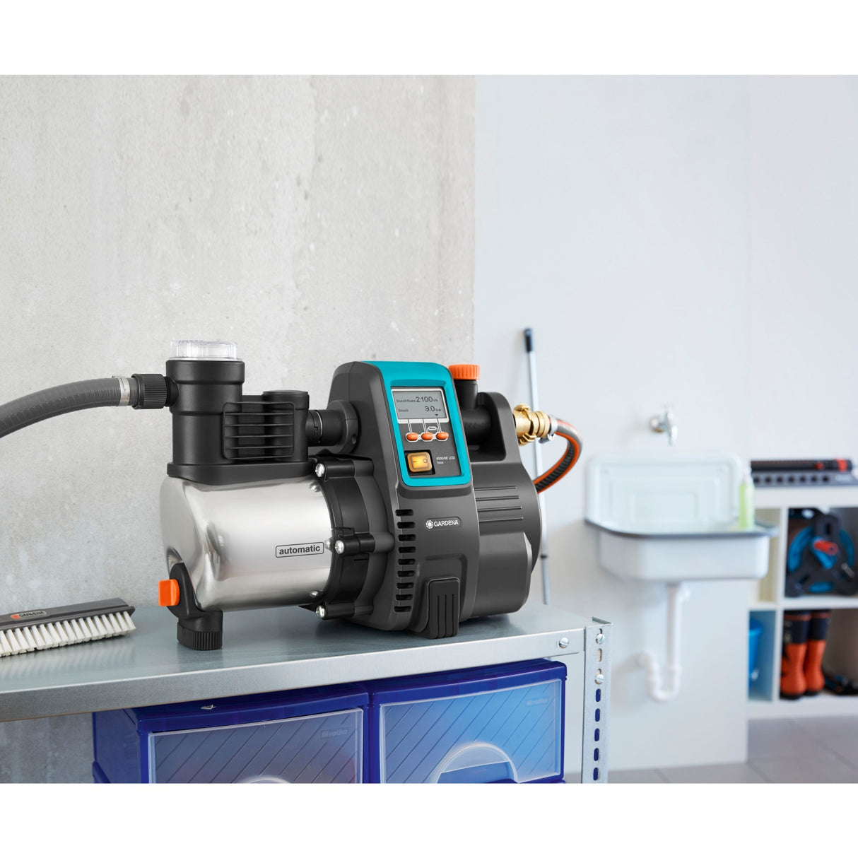 GARDAA Hydroporor Pomp 6000 6 LCD Edelstol